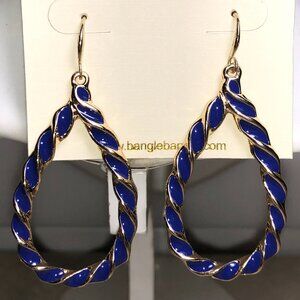 Amrita Blue & Turquoise Dangle Earrings